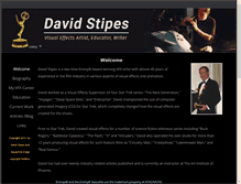 Tablet Screenshot of davidstipes.com